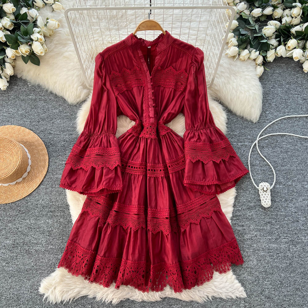 chinese dress ladies Amazon.com: Middle Elderly Women's Elegant Lace Dress Wedding Guest Dresses  Business Daily Club Party Dress Formal Evening Gowns (Color : Blue, Size :  XXX-Large) : Clothing, Shoes & Jewelry