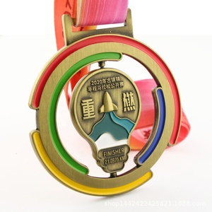 מפעל מקצועי מותאם אישית 5 k/10 k אמייל רך מדליית כסף סיטונאית - Product Image 6