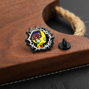 أزياء الصلب المينا دبوس الصانع مخصص 3D مضحك الكرتون أنيمي دبابيس سبائك الزنك المعادن شارة للحقيبة أو الملابس الزينة - Product Image 5