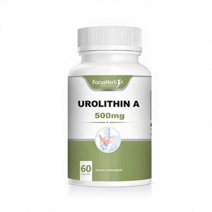 FocusHerb OEM ODM Anti-âge 500mg/60capsules/flacon Capsules d'Urolithine A - Product Image 1