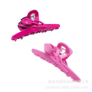 Pince à cheveux en acétate rose Chasesun pour usage quotidien Été 2024 - Product Image 4