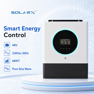 Inversor Híbrido Solar de 11KW 8KW 10KW, Onda Sinusoidal Pura, 48V <span class=keywords><strong>DC</strong></span> 120A MPPT, Sistema de Energía Fuera de la Red Todo en Uno, Paralelo para <span class=keywords><strong>6</strong></span> Unidades - Product Image 2