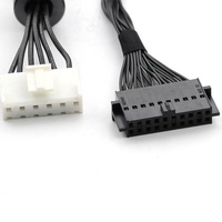 Radio mobil, Stereo Head Unit 16pin Wire Harness Adapter untuk Android Universal kabel daya konektor tembaga kabel elektronik CN;GUA