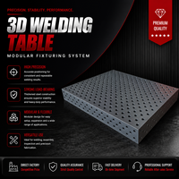 Plateforme de soudage 3D modulaire de haute précision, kit complet de serrage, table de soudage flexible anti-déformation