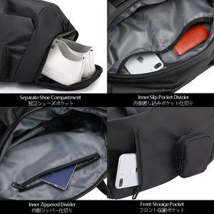 Sac <span class=keywords><strong>de</strong></span> sport pour homme Fuliya, grande capacité, personnalisé, léger, à porter en bandoulière, sac <span class=keywords><strong>de</strong></span> voyage pour la salle <span class=keywords><strong>de</strong></span> sport, les week-ends et les voyages - Product Image 4