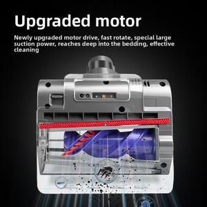 Compatible con la cepillo para <span class=keywords><strong>colchones</strong></span> <span class=keywords><strong>Dyson</strong></span> V7, con accesorios de succión precisa para eliminación profunda de ácaros, para uso doméstico. - Product Image 4
