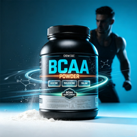 Poudre de BCAA Naturelle Personnalisée OEM, Complément Sportif, 10-19g de Protéines par Portion, Favorise la Récupération Post-Entraînement, Maintient les Performances Sportives