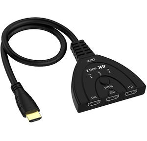 एचडी मी स्विच 4k 60 <span class=keywords><strong>hd</strong></span> my स्प्लिटर <span class=keywords><strong>3x1</strong></span> uhd पिंगटेल एचडी मी स्विचर - Product Image 1