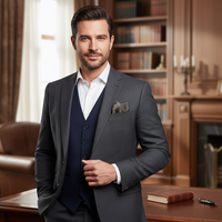 Schwarz und Gold Zickzack Jacquard gewebtes Halstuch Premium Quality Zubehör