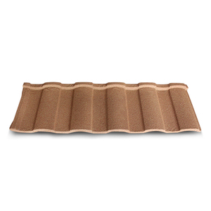 Tegole Romane Ondulate in Acciaio Rivestito in Pietra ad Alte Prestazioni, Resistenti al Calore, Fonoassorbenti, Impermeabili, Prodotte a Macchina Yuan - Product Image 4
