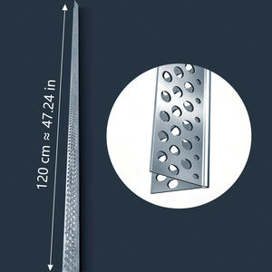 Profilé d'angle en acier perforé pour plâtrage / Cornière en acier - Product Image 5