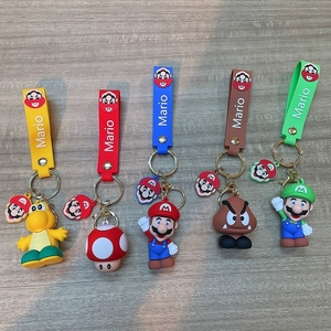 <span class=keywords><strong>Llavero</strong></span> 3D de PVC de Anime, <span class=keywords><strong>Llavero</strong></span> de Goma Kawaii de Super <span class=keywords><strong>Mario</strong></span> <span class=keywords><strong>Bros</strong></span>, <span class=keywords><strong>Llavero</strong></span> Promocional de Silicona Personalizado para Coche/Bolso - Product Image 4