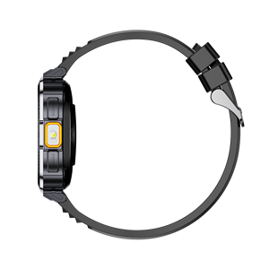 นาฬิกาสมาร์ทวอทช์ GPS สำหรับผู้ชาย หน้าจอ AMOLED ไฟฉาย LED กันน้ำ IP68 พร้อมเข็มทิศวัดความกดอากาศ เครื่องวัดความสูง แบตเตอรี่ 410mAh รูปทรงสี่เหลี่ยม สำหรับเล่นกีฬา - Product Image 6