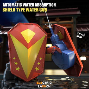 MILI Warrior Shield Pistola de agua eléctrica de súper largo alcance Plástico <span class=keywords><strong>fuerte</strong></span> Verano <span class=keywords><strong>Juguete</strong></span> de tiro al aire libre con escudo de rociado de agua - Product Image 5