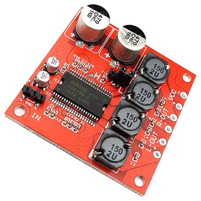 Original New DC 12V YDA138-E Digital Power Amplifier Board 10W+10W 2x10W Module with Gain Jumper