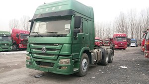 รถบรรทุกหัวลากมือสอง Sinotruk Euro2 ดีเซล 6x4 พวงมาลัยซ้าย HOWO 10 ล้อ รับน้ำหนัก 21-30 ตัน 371 แรงม้า กล้องมองหลัง 360 องศา - Product Image 5