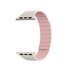 สายนาฬิกาแม่เหล็กซิลิโคนสองสีสำหรับสายนาฬิกา <span class=keywords><strong>applewatch</strong></span> สำหรับ iWatch Series 9 8สายนาฬิกาซิลิโคน - Product Image 6