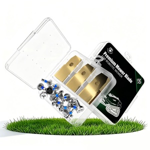 ใบมีดตัดหญ้าหุ่นยนต์ขนาด 35x18x0.9 มม./0.75 มม. ใช้ได้กับ Segway Navimow รุ่น I & H-Series, flymo, Gardena Husqvarna automower - Product Image 5