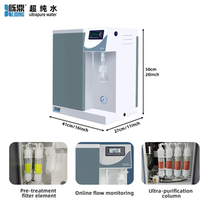 Phòng thí nghiệm máy lọc nước 15L/giờ CE chứng nhận siêu nước tinh khiết cho độ chính xác cao phân tích <span class=keywords><strong>hplc</strong></span>, ICP-MS, và GC-MS OEM hỗ trợ - Product Image 2
