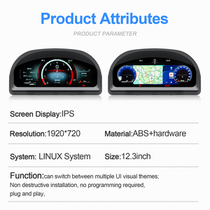 หน้าปัดดิจิตอล Navihua สำหรับรถยนต์ ระบบ Linux จอ LCD รองรับ Carplay สำหรับ Toyota Alphard ซีรีส์ 20 ปี 2008-2014 - Product Image 6