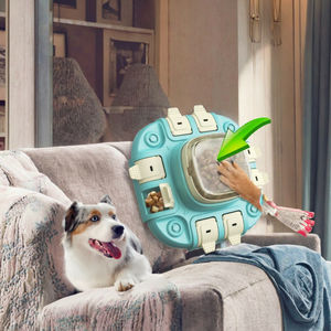 Modern Lüks Özel Tasarım Köpek Bulmaca Oyuncağı Seviye 2 Plastik Ödül Dağıtıcı Yavaş Besleyici Düğmeli Moda Aksesuarı - Product Image 3