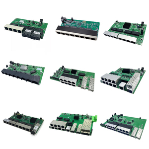 Tùy chỉnh 4 8 16 24 cổng nhà sản xuất OEM ODM dịch vụ 10/100/1000M Ethernet Hub Gigabit mạng PoE chuyển đổi PCB <span class=keywords><strong>board</strong></span> - Product Image 1