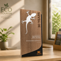 Panneau de porte personnalisé en bois JC-LM254, plaque décorative pour intérieur et extérieur