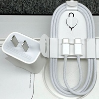 Câble USB Type-C Orange de 1 m (3,3 pieds) 60W PD à Charge Rapide pour iPhone 17/16/15/14 Pro Max et Utilisation en Voiture