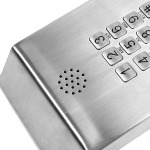 Téléphone public anti-vandalisme adapté, téléphone mains libres pour ascenseur, téléphone pour salle blanche - Product Image 6