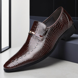Nuove <span class=keywords><strong>Scarpe</strong></span> Formali da Uomo in <span class=keywords><strong>Pelle</strong></span> PU, Taglie Grandi, Slip-on Casual Eleganti - Product Image 6