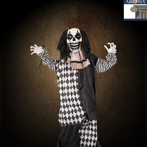 Décoration de Clown Effrayant Géant pour Halloween, Corps Oscillant, Parlant, Yeux Lumineux Clignotants pour Maisons Hantées et Fêtes - Product Image 1