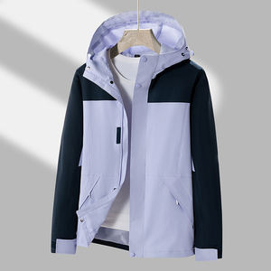 Veste personnalisée avec logo, imperméable, trois-en-un, pour femme et homme, veste rembourrée de loisirs, coupe-vent, pour la randonnée, confortable et populaire. - Product Image 3