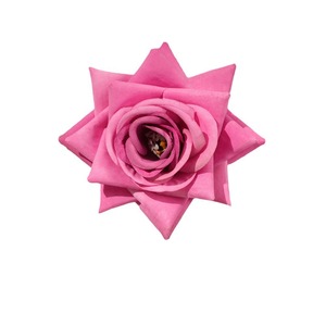 Têtes de roses artificielles en soie, fleurs réalistes pour décoration de mariage, accessoires de remise de diplôme, décoration intérieure, moulage par injection, rose à coins YC - Product Image 5