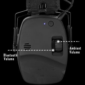 Protège-oreilles de <span class=keywords><strong>tir</strong></span> sans fil en ABS, réutilisables et ajustables, pour l'entraînement des tireurs, avec suppression du bruit - Product Image 6