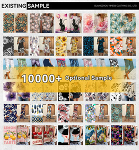 Kunden spezifisches Muster Großhandel Mode Polyester T-Shirt Hochwertige Frauen Grafik druck T-Shirts <span class=keywords><strong>Streetwear</strong></span> Frauen T-Shirt <span class=keywords><strong>Tops</strong></span> - Product Image 2