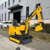 Machines de terrassement 1 tonne micro mini pelle sur chenilles avec godet gratuit à vendre