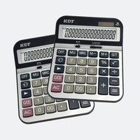 Calculatrice de bureau électronique verte à 16 chiffres A-16 Offre Spéciale à piles solaires pour le calendrier en matière plastique d'utilisation scolaire de bureau