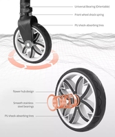 JXB Mama Love Poussette de luxe pliable et légère 2 en 1 pour les voyages en 2022