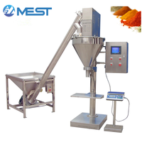 Machine de remplissage et de conditionnement à vis doseuse pour poudres fines (épices, café, farine) – 10g, 50g, 100g, 500g, 1000g, 2000g