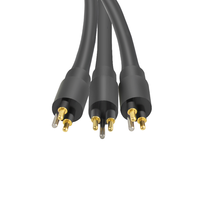 Connecteur sous-marin Micro ROV 2P de haute qualité Bairui, étanche IP67, câble BNC, contacts en cuivre, 12V 5A, mâle/femelle, MCIL2M