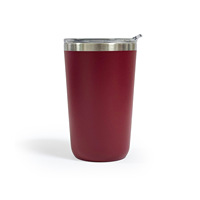 Mug à café isotherme en acier inoxydable 304, 20 oz, bouteille d'eau portable pour le bureau avec logo personnalisable, isolation thermique de 6 à 12 heures