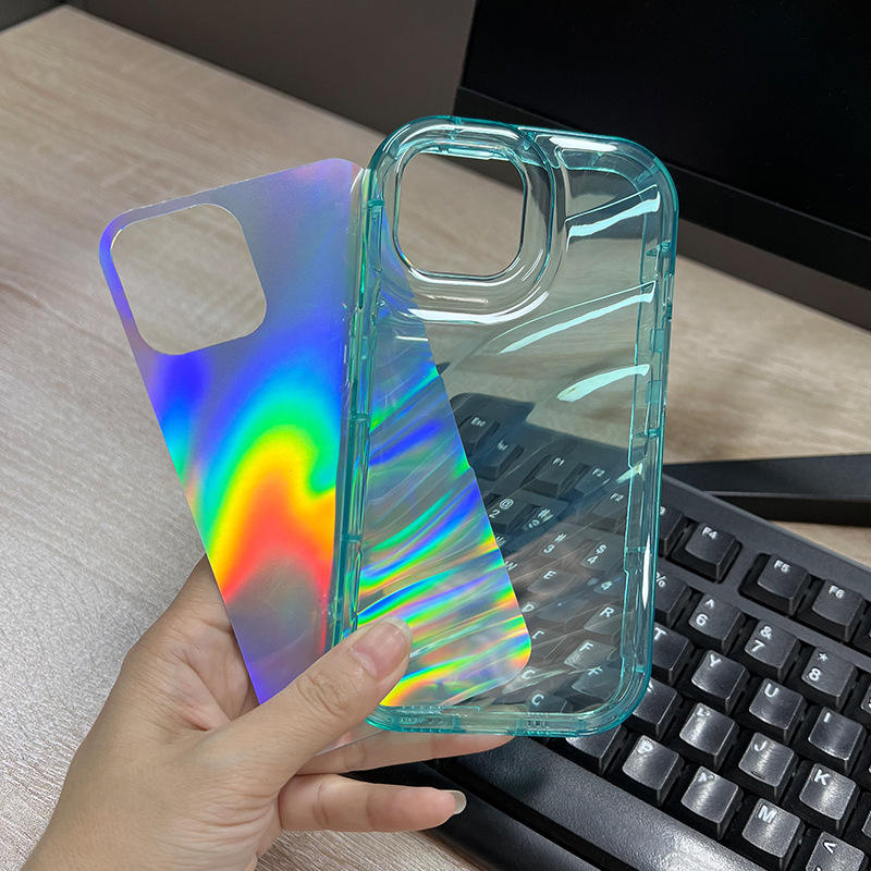 Caso con tarjeta de colores