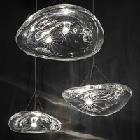 Lampe suspendue lustre en cristal pour la maison moderne Lampe de lustre de luxe pour le salon