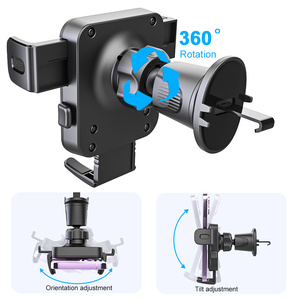 Universal <strong>Car</strong> Air Vent Phone Mount 360 Rotatable One Click Release <strong>Car</strong> Mobile Holder For <strong>Car</strong> Driving <strong>Hands</strong> <strong>Free</strong> Use And GPS - Product Image 4