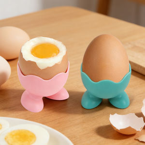 Divertido Soporte para <span class=keywords><strong>Huevos</strong></span> <span class=keywords><strong>de</strong></span> Silicona, Colorido y Personalizado, Libre <span class=keywords><strong>de</strong></span> BPA, para <span class=keywords><strong>Huevos</strong></span> <span class=keywords><strong>Cocidos</strong></span> - Product Image 1