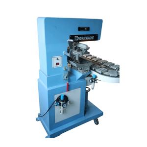 Máquina de tampografía semiautomática de cuatro colores de alta calidad, la más vendida en el mercado, con cinta transportadora, superventas para tapas de botellas. - Product Image 2