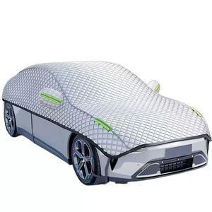 Housse de voiture universelle quatre saisons épaissie (type bâche) avec protection solaire, isolation thermique et pare-soleil - Product Image 1