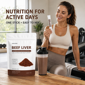 Suplemento Nutricional Diario OEM en Sobres de 5g con Proteína, Vitamina <span class=keywords><strong>B12</strong></span>, Hierro y Cobre, Bolsa de 100g, Polvo de Hígado de Res - Product Image 6