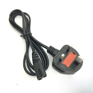2 Pin BS/IEC C7 <strong>Power</strong> <strong>Cord</strong> with UK Plug for PS4 <strong>PS5</strong> Xbox TV &amp; Computer - Product Image 6
