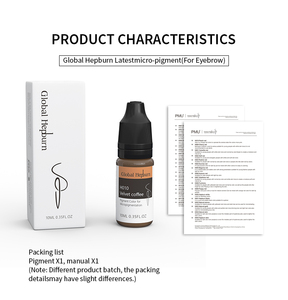 PMU pmu fornisce trucco permanente pigmento inchiostro per tutti i micropigmentazione sopracciglio tatuaggio del labbro - Product Image 6